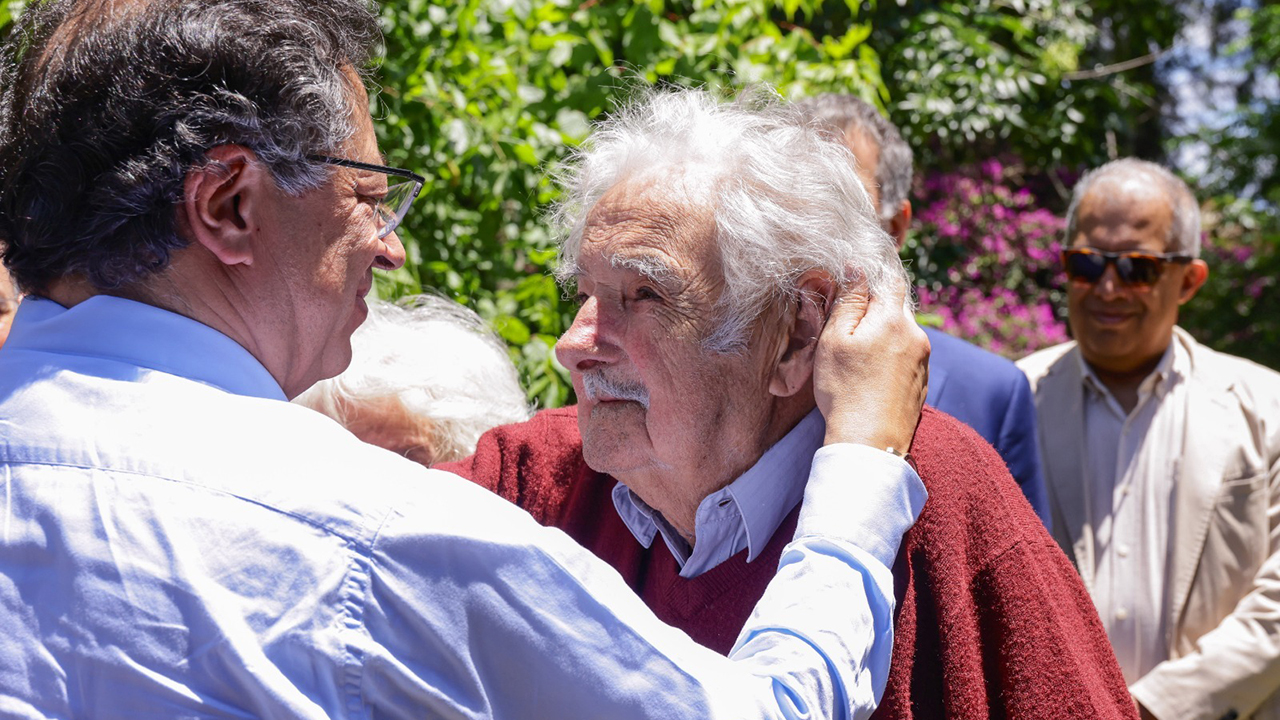 ‘Adiós, amigo’: presidente Petro se despidió de Pepe Mujica